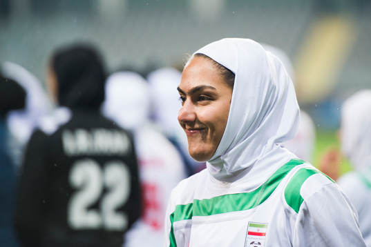 Irans Zahra Ghanbari ler