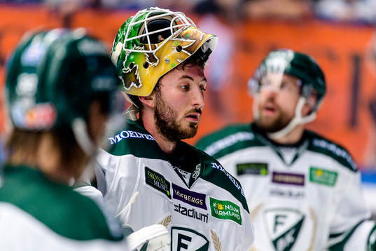 Färjestads målvakt Stefan Steen