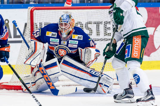 Växjös målvakt Viktor Andrén
