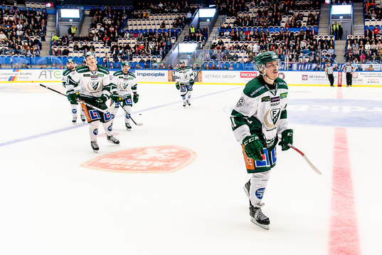 Färjestads Joakim Nygård jublar