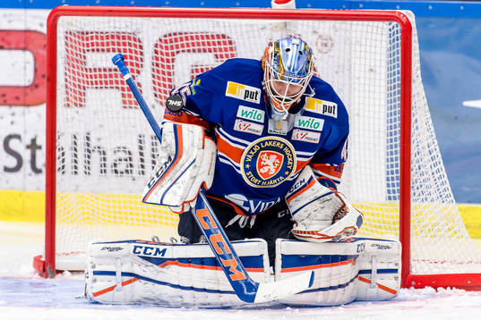 Växjös målvakt Viktor Andrén