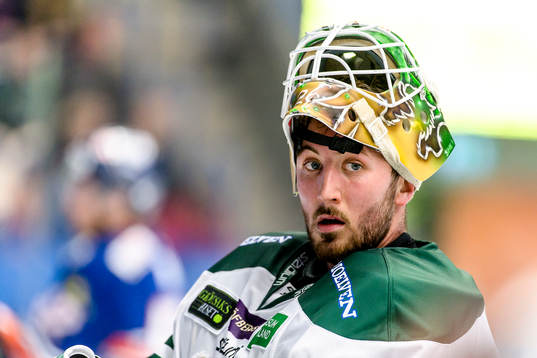 Färjestads målvakt Stefan Steen