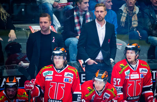 Deppigt hos tränare Johan Tornberg och Viktor Ekbom (ej