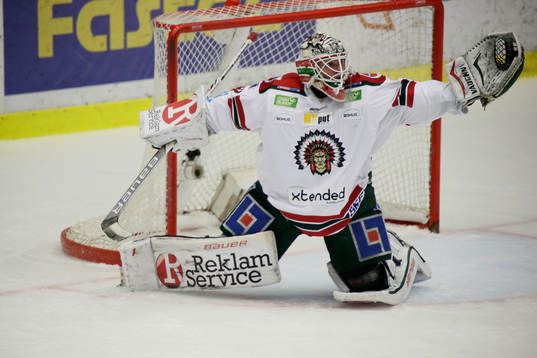 Frölundas målvakt Johan Gustafsson
