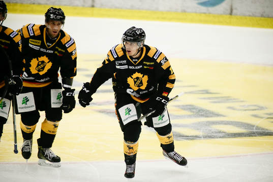 Skellefteås Henrik Hetta jublar