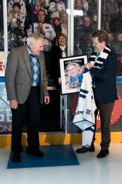 Leksands gamla materialförvaltare Harry Persson