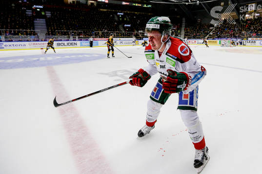 Frölundas John Nyberg skadade sig