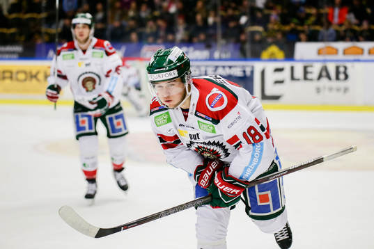 Frölundas Mattias Nörstebö har ont