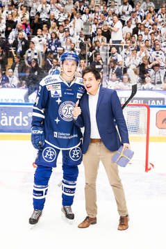 Leksands Isak Skedung utsedd till matchens lirare i