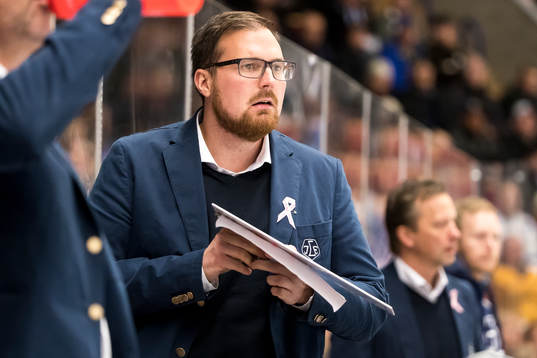 Leksands assisterande tränare Gereon Dahlgren i