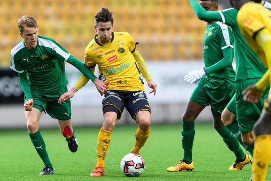 Elfsborgs Mervan Trncic och Hammarbys David Alm