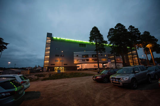 Parkering utanför Gavlerinken