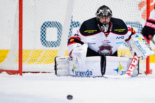 Malmö Redhawks målvakt Cristopher Nihlstorp