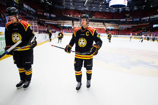 Brynäs Marcus Ersson och Jacob Blomqvist deppar