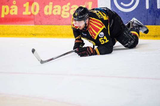 Brynäs Marc Zanetti faller