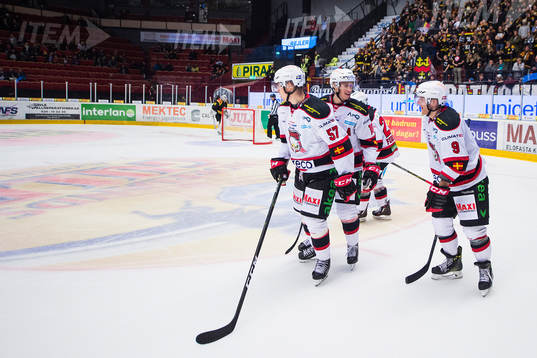 Malmö Redhawks Robin Alvarez, Erik Forssell, Frederik