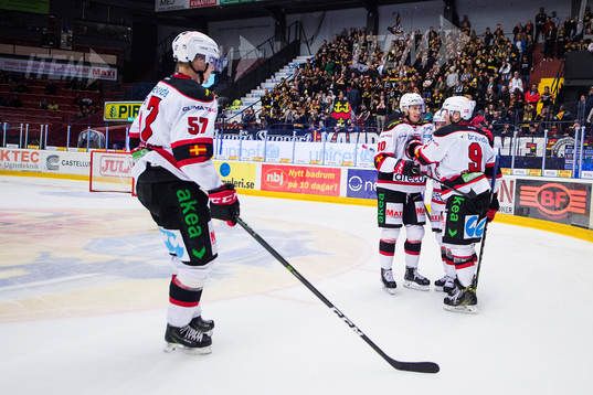 Malmö Redhawks Robin Alvarez, Erik Forssell, Frederik