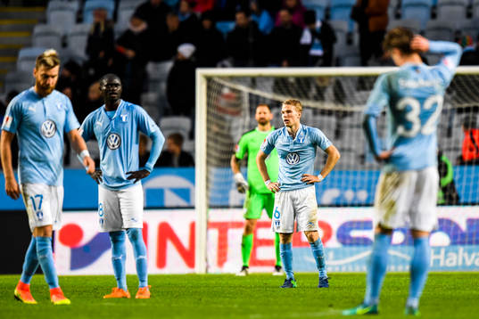 Malmö FFs Rasmus Bengtsson , Enock Kofi Adu , Oscar