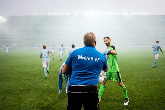 Malmö FFs målvakt Johan Wiland