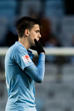 Malmö FFs Alexander Jeremejeff deppar