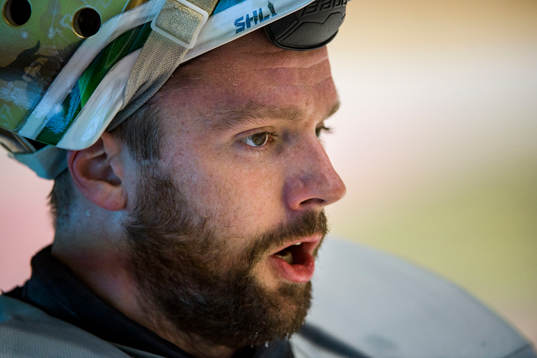 Färjestads målvakt Lars Haugen
