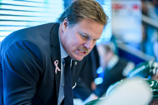 Färjestads Tränare Leif Carlsson