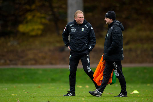 IFK Göteborgs tränare Jörgen Lennartsson och