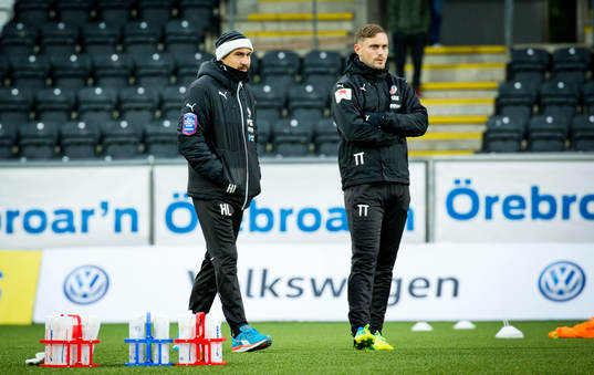 Helsingborgs manager Henrik Larsson