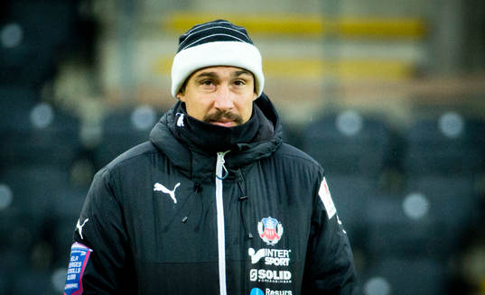 Helsingborgs manager Henrik Larsson
