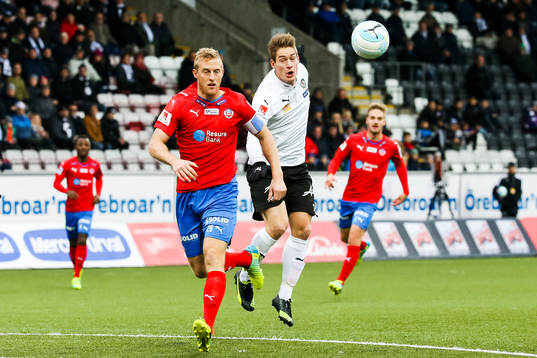 Helsingborgs Peter Larsson och Örebros Victor Sköld
