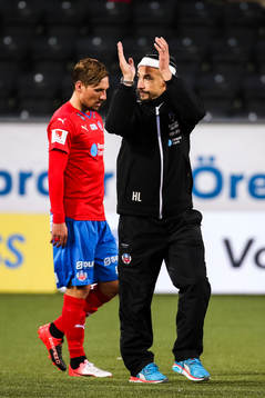 Helsingborgs manager Henrik Larsson
