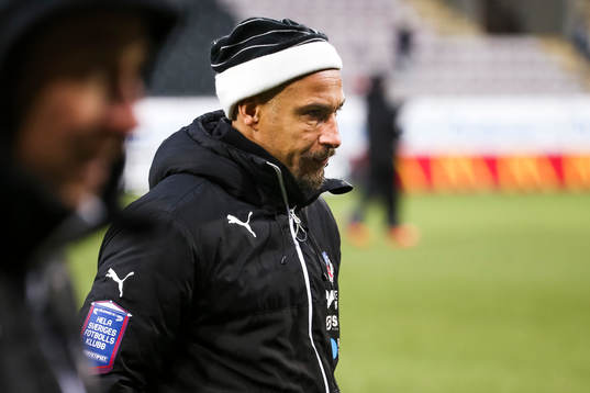 Helsingborgs manager Henrik Larsson