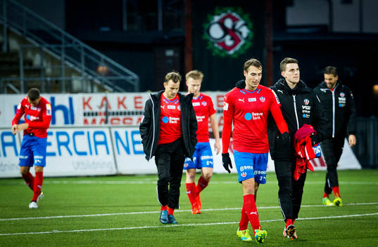 Helsingborgs Andreas Landgren och Frederik Helstrup Jensen