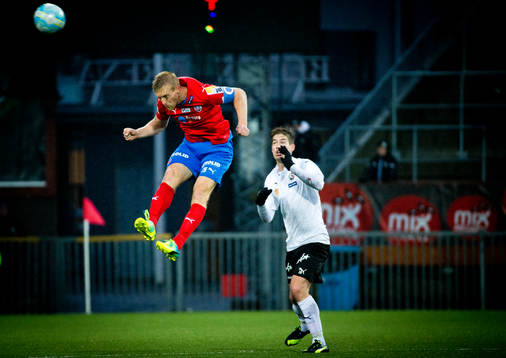 Helsingborgs Peter Larsson och Örebros Victor Sköld
