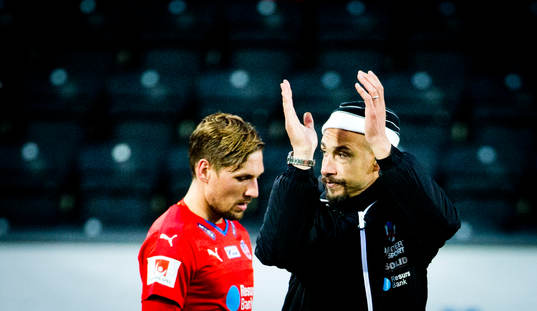 Helsingborgs manager Henrik Larsson deppar