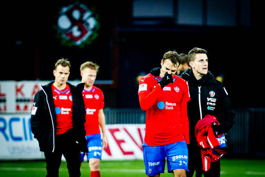 Helsingborgs Frederik Helstrup Jensen deppar