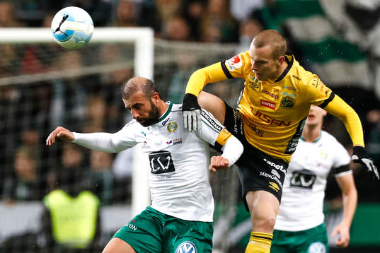 Hammarbys Kennedy Bakircioglu och Elfsborgs Per Frick