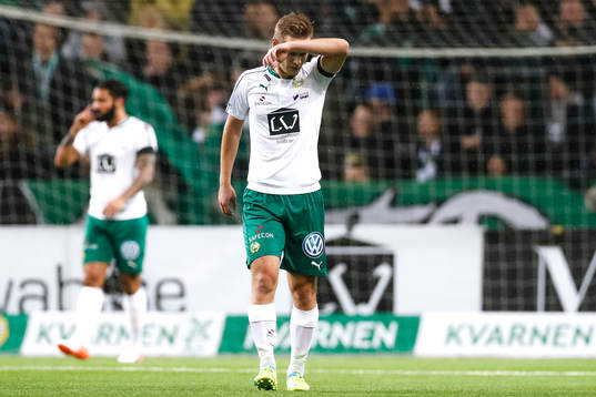 Hammarbys Erik Israelsson deppar