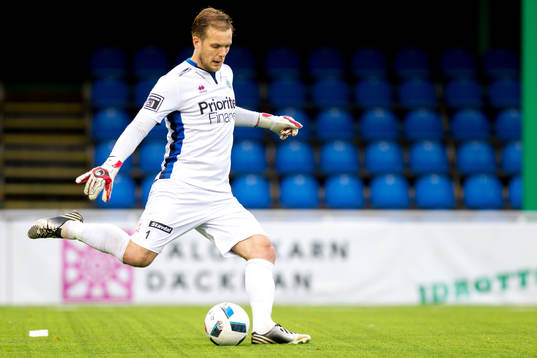 Utsiktens målvakt Hampus Strömgren