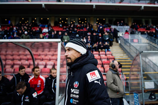 Helsingborgs manager Henrik Larsson