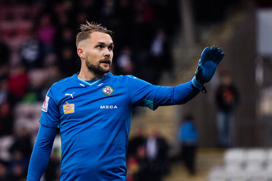 Örebros målvakt Oscar Jansson