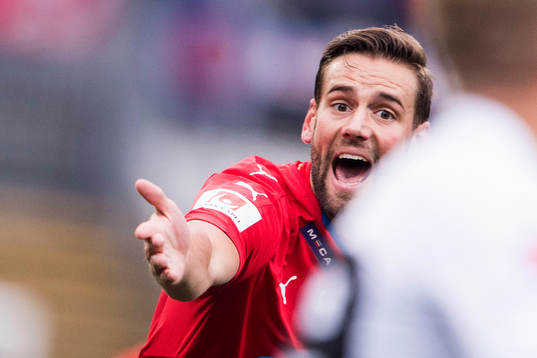 Helsingborgs Mikael Dahlberg  reagerar