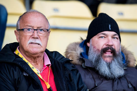 Ängelholms ordförande Sten Inge Fredin och Igor Stojanovic