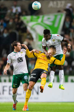Hammarbys Joseph Aidoo och Elfsborgs Per Frick