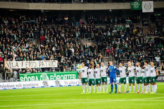 En tyst minut för Hammarbys tidigare marknadschef, Patric