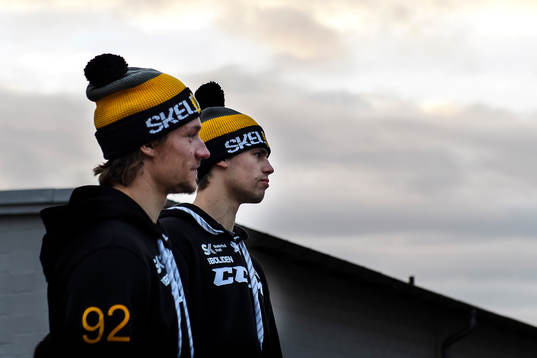 Skellefteås Jesper Olofsson och Emil Pettersson