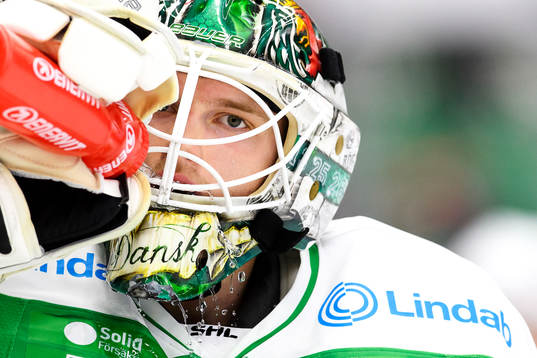 Rögles målvakt Oscar Dansk