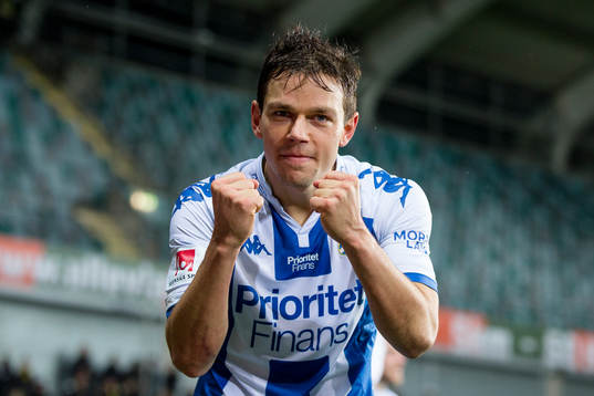 IFK Göteborgs Mads Albaek jublar