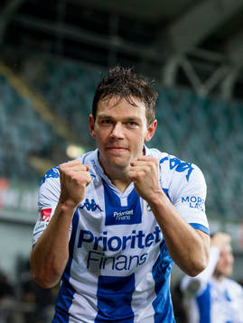 IFK Göteborgs Mads Albaek jublar