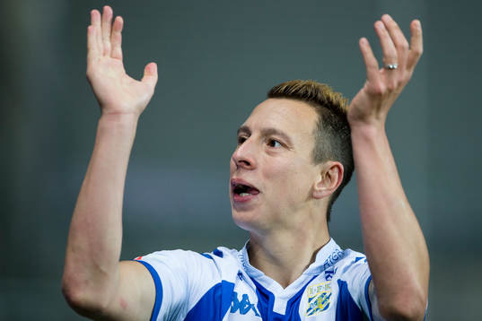IFK Göteborgs Martin Smedberg Dalence tackar publiken